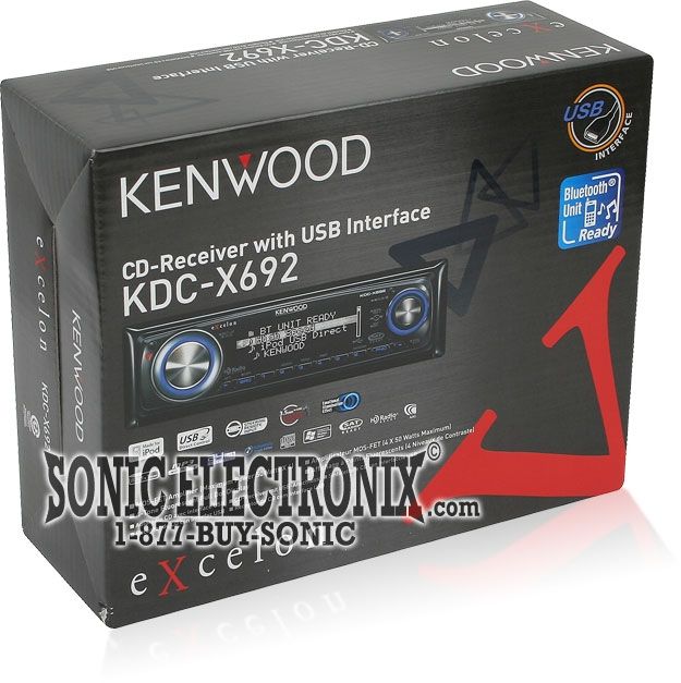 Kenwood eXcelon KDC-X692 Image 5