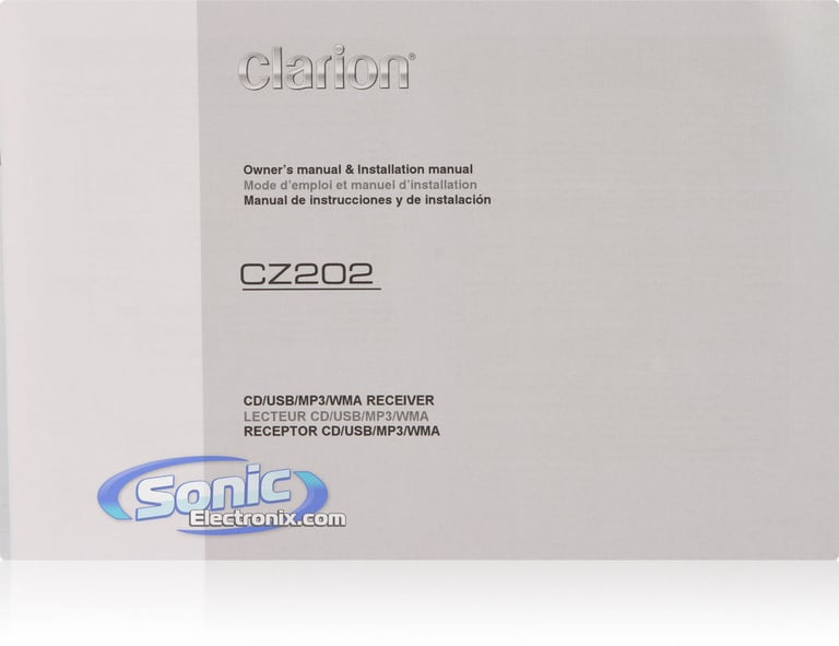 Clarion CZ202 Image 7