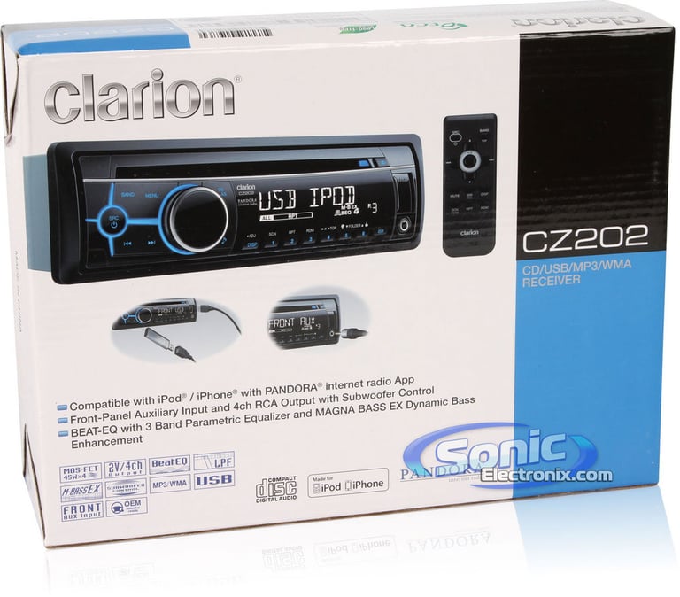 Clarion CZ202 Image 8