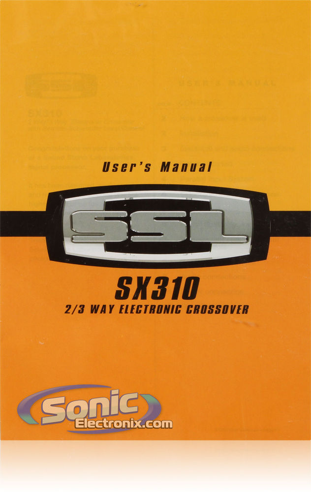 Sound Storm Labs (SSL) SX310 Image 8