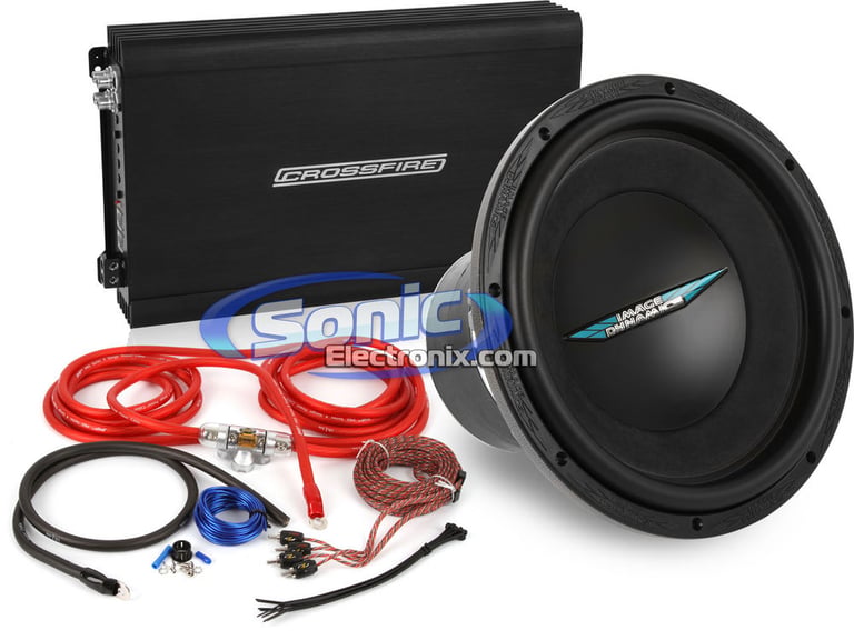 1800W Image Dynamics + Crossfire Bass Bundle Image 1