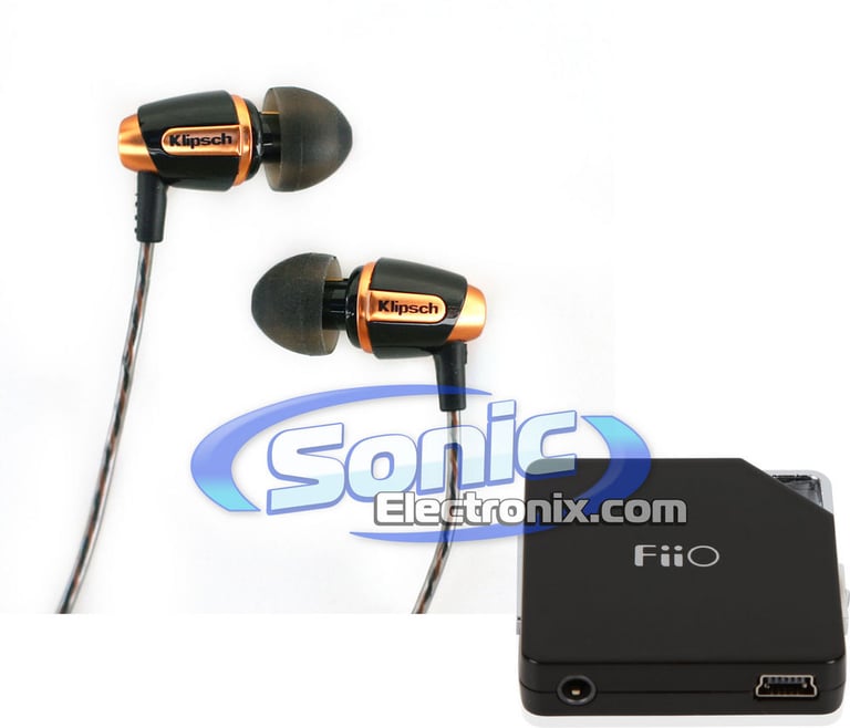 Klipsch Reference Headphones + Headphone Amplifier Bundle Image 1