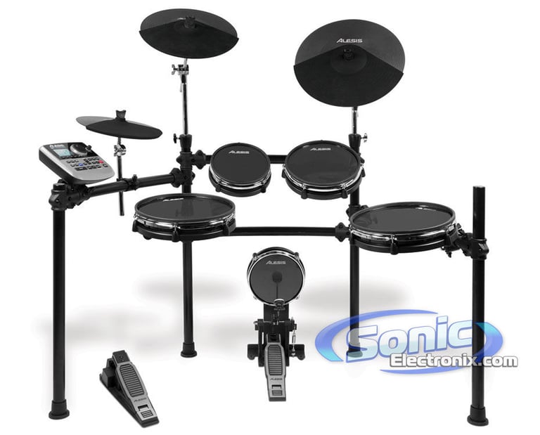 Alesis DM8 Pro Kit & TransActive Drummer Amplifier Package Image 2