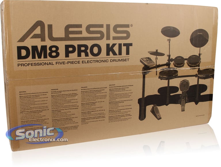 Alesis DM8 Pro Kit & TransActive Drummer Amplifier Package Image 5