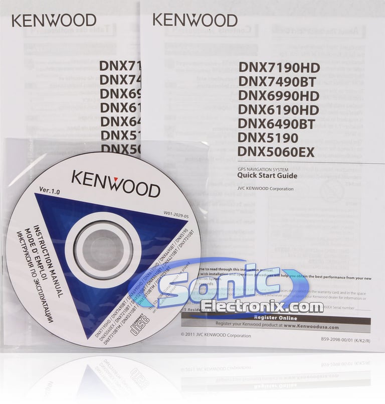 Kenwood eXcelon DNX7190HD Image 11