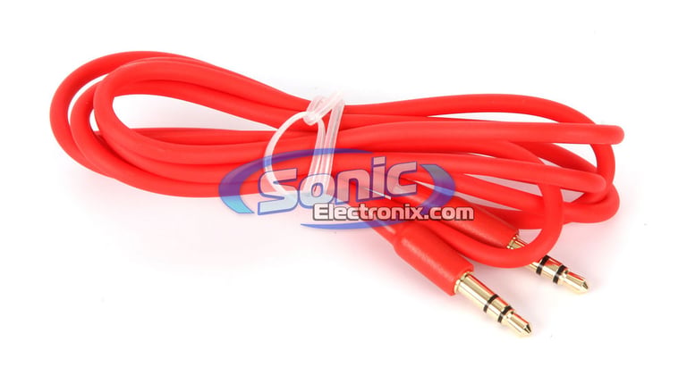 WeSC RZA Street Chambers White/Red Headphones with In-Line Control Image 6