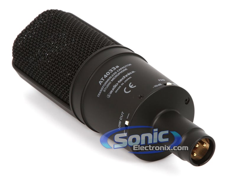 Audio Technica AT4033/CL & Presonus Studio Channel Package Image 4