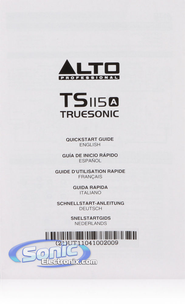 Numark N4 & Alto Professional TS115A Package Image 9
