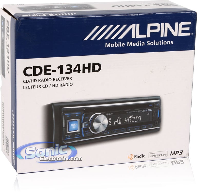 Alpine CDE-134HD Image 7