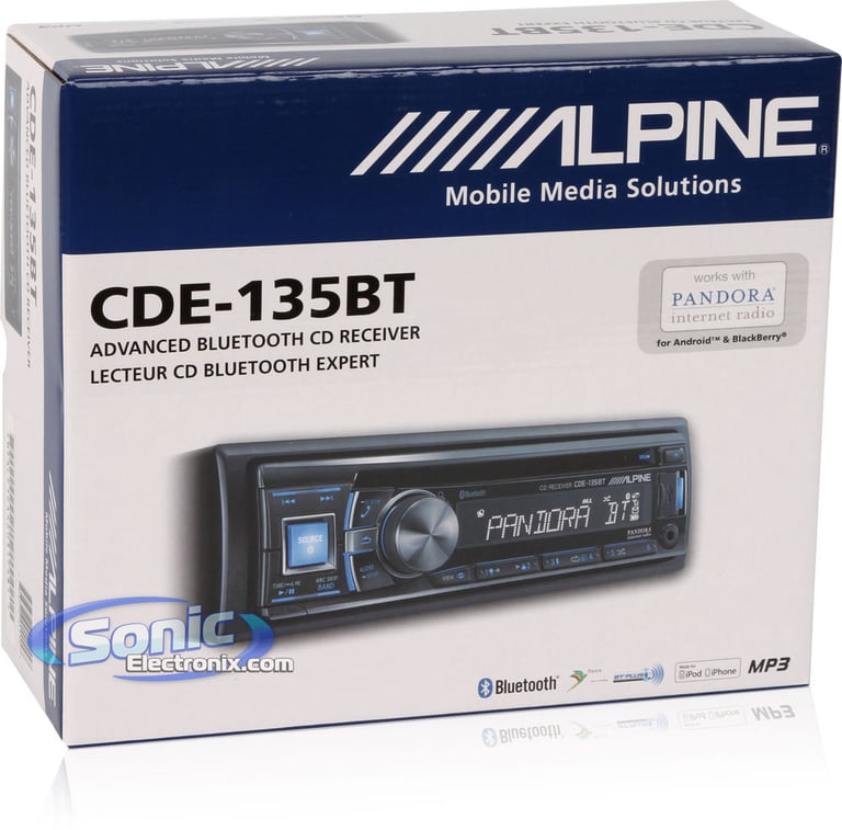 Alpine CDE-135BT Image 9