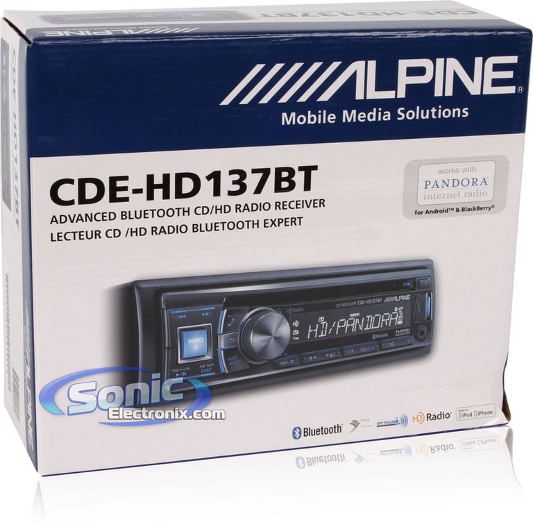 Alpine CDE-HD137BT Image 9