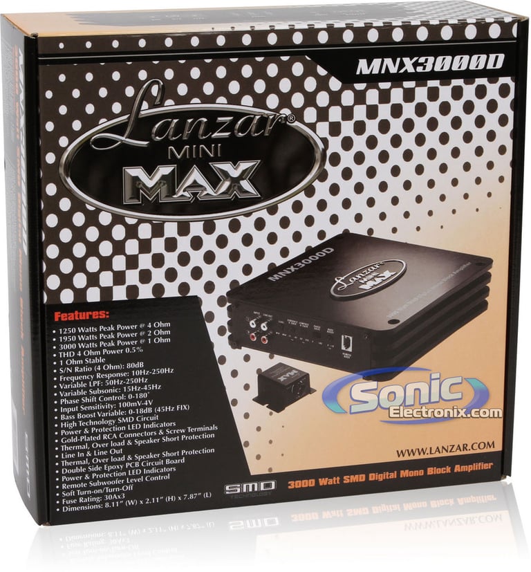 2400W Kenwood + Lanzar MNX3000D Complete Bass Package Image 6
