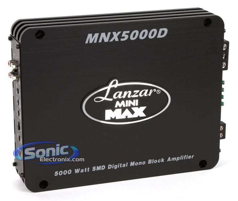 3000W Power Acoustik + Lanzar MNX5000D Bass Package Image 2