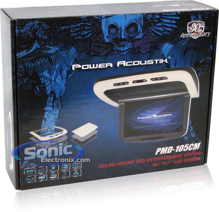 Power Acoustik PMD-105CM DVD Overhead Entertainment System Image 14