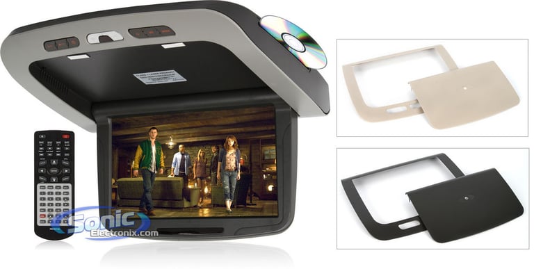 Power Acoustik PMD-105CM DVD Overhead Entertainment System Image 1