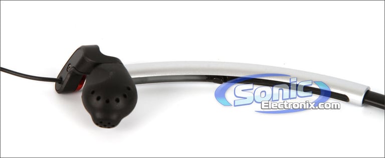Sony MDR-AS35W (MDRAS35W) Active Sports Headphones In-Ear - Black/Silver Image 4