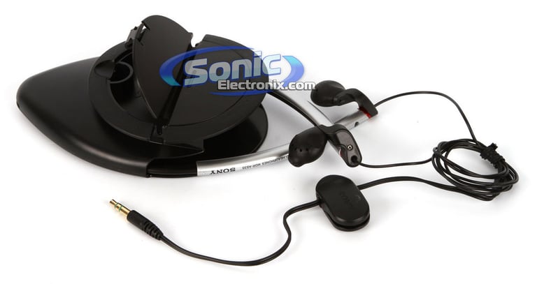 Sony MDR-AS35W (MDRAS35W) Active Sports Headphones In-Ear - Black/Silver Image 5
