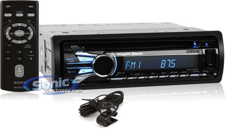 Sony MEX-BT4000P Image 1