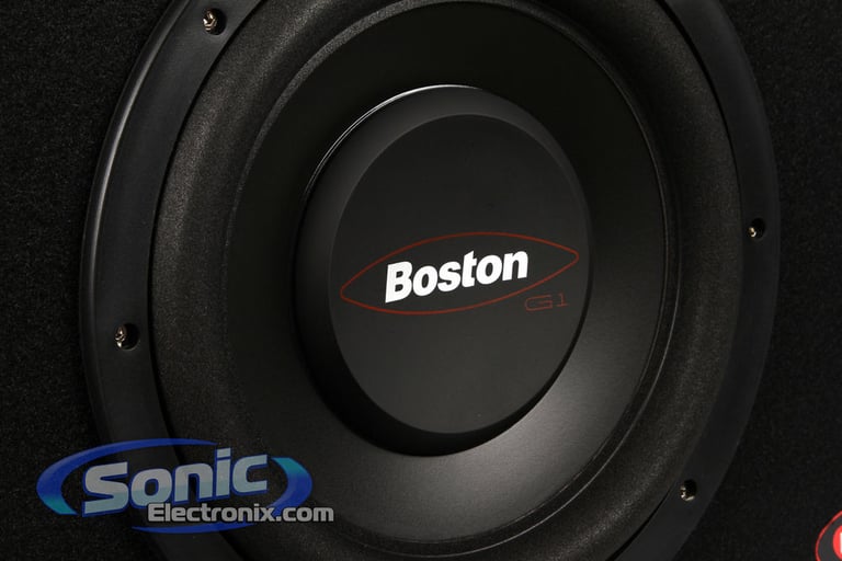 800W Boston Acoustics Dual 10" Complete Bass Package + Sound Dampening Kit Image 4