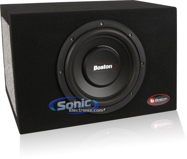 400W Boston Acoustics Single 10" Complete Bass Package + Sound Dampening Kit Image 2