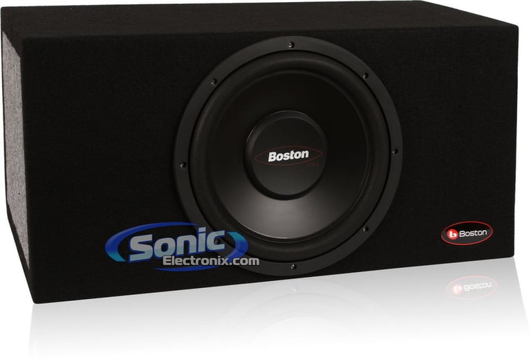 400W Boston Acoustics Single 12" Complete Bass Package + Sound Dampening Kit Image 2