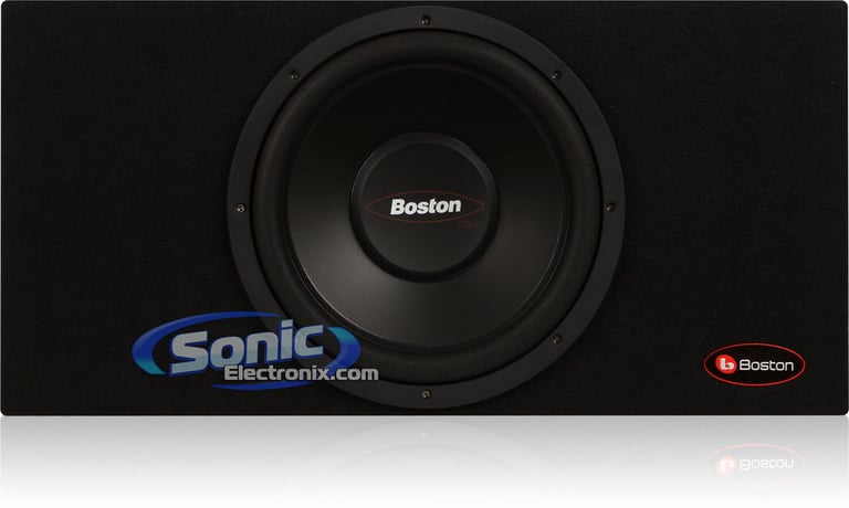 400W Boston Acoustics Single 12" Complete Bass Package + Sound Dampening Kit Image 3