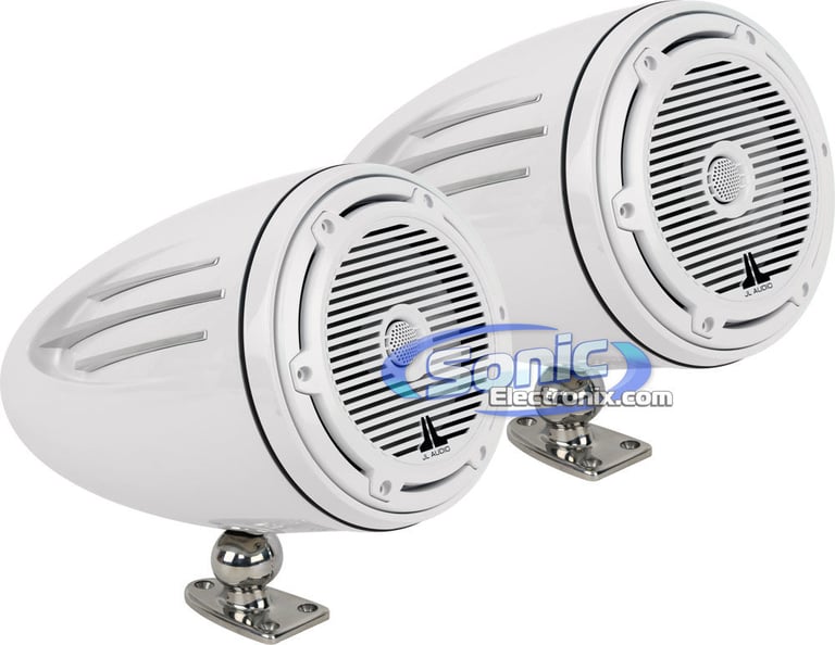 JL Audio Marine M770-ETX-DM-CG-WH (White with Classic Grilles) Open Box Image 1