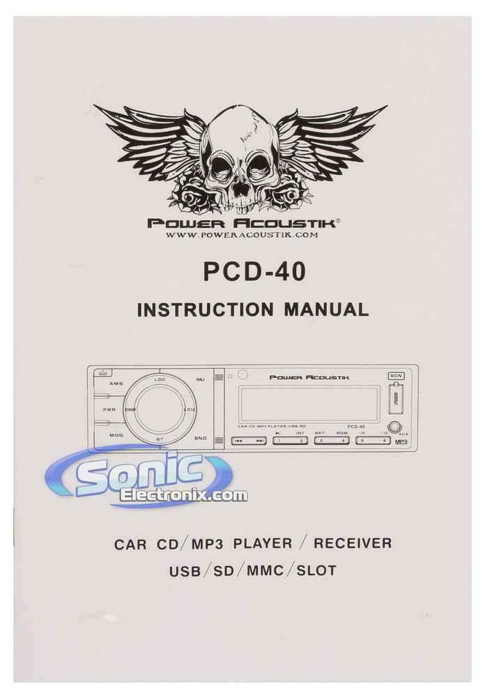 Power Acoustik PCD-40 Image 8