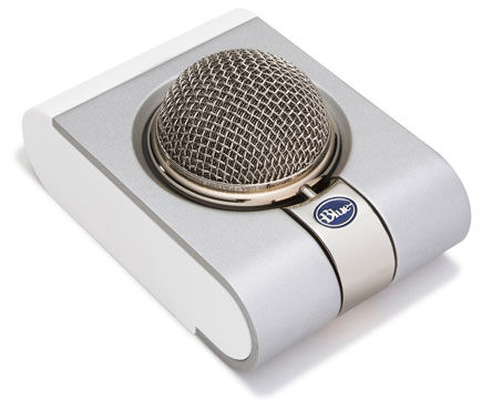 Blue Snowflake USB Microphone Image 1