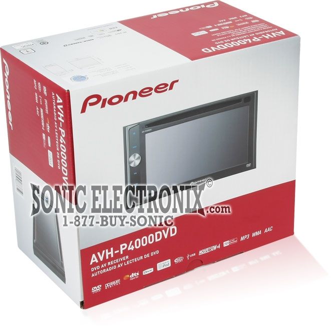 Pioneer AVH-P4000DVD Image 4