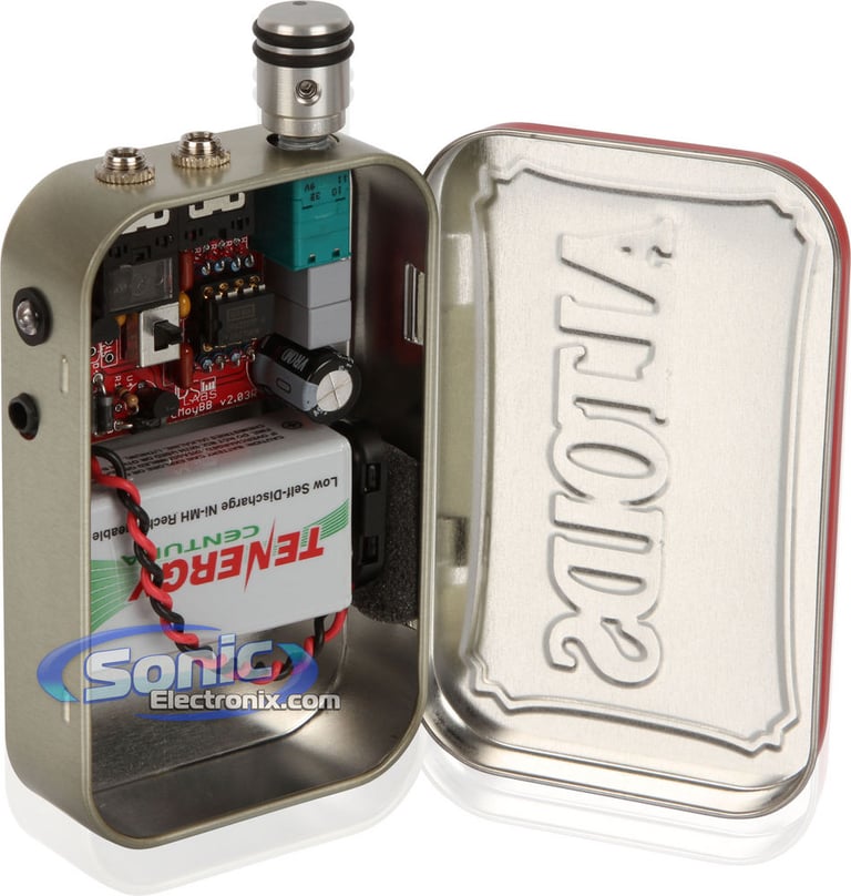 JDS Labs cMoy Rechargable Portable Headphone Amplifer (Altoid Mint Tin) Image 4