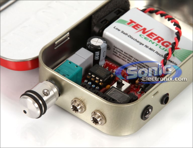 JDS Labs cMoy Rechargable Portable Headphone Amplifer (Altoid Mint Tin) Image 5