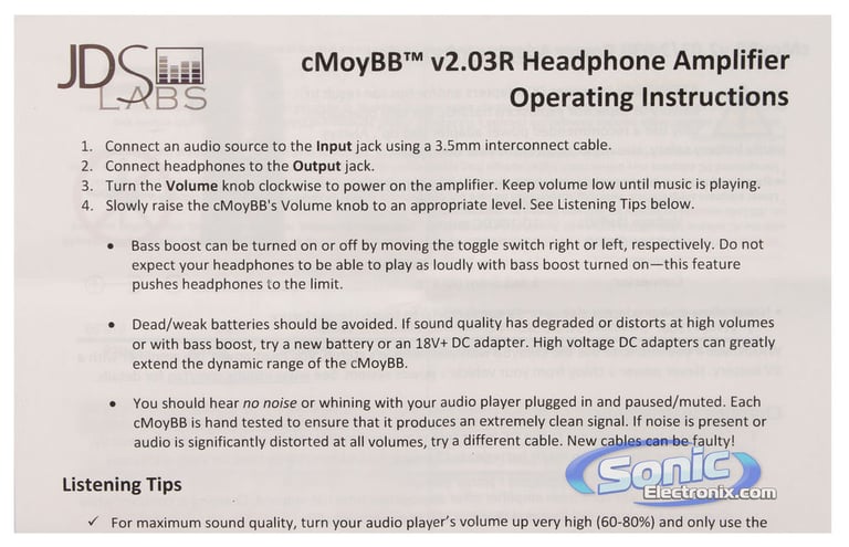 JDS Labs cMoy (cMoyBB v2.03) Image 7