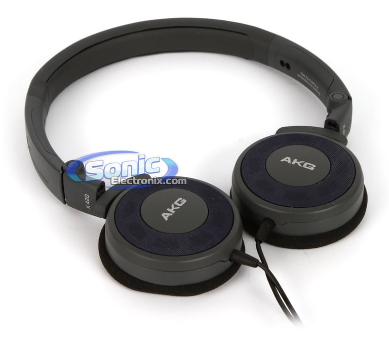 AKG K420BLU (Denim) Compact Mini Headphones Image 5
