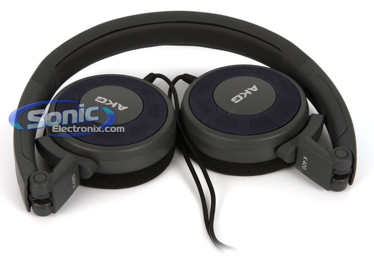 AKG K420BLU (Denim) Compact Mini Headphones Image 6