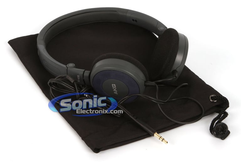 AKG K420BLU (Denim) Compact Mini Headphones Image 8