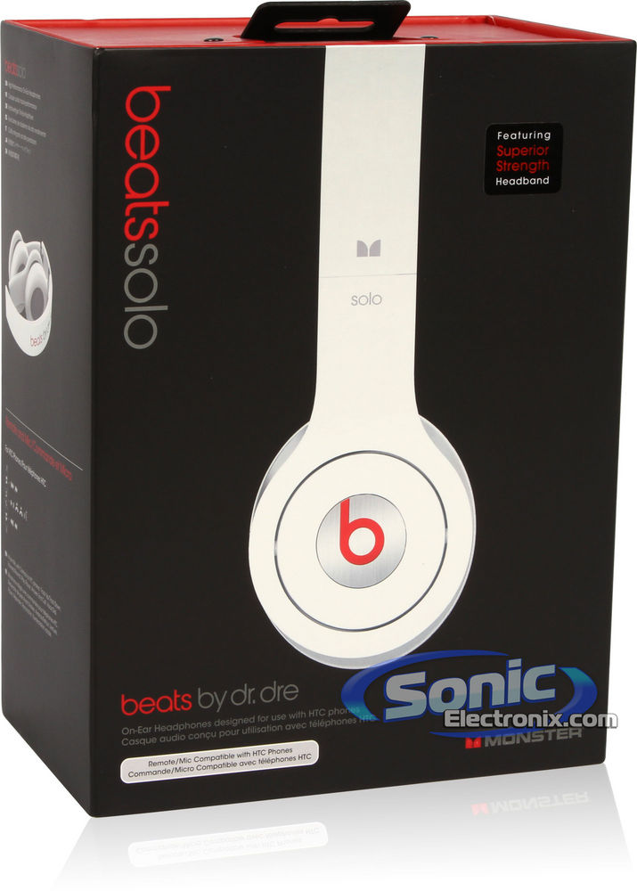 Monster Cable HTC (Droid) Dre Beats Solo On-Ear Headphones Image 10