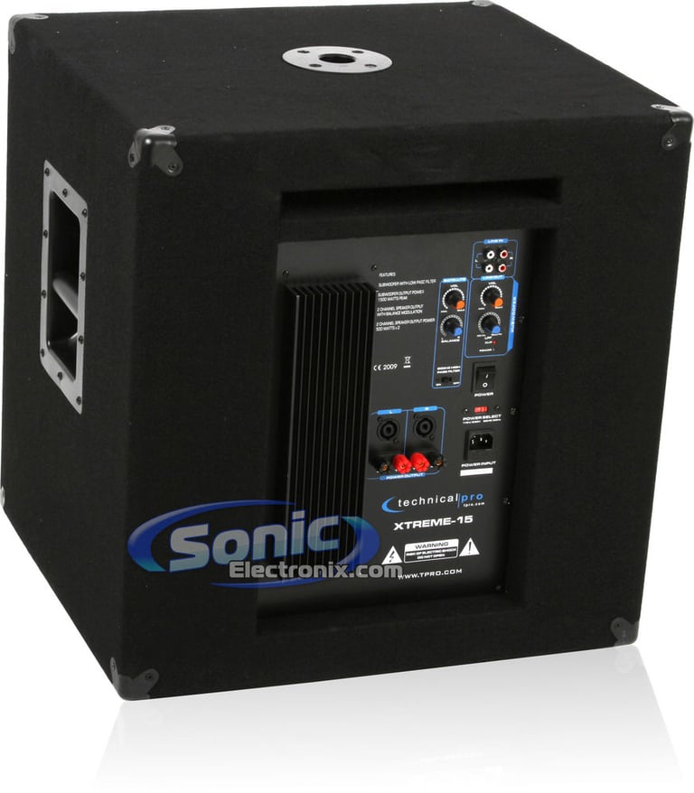 Technical Pro XTREME-1501 Open Box (Complete) Image 9