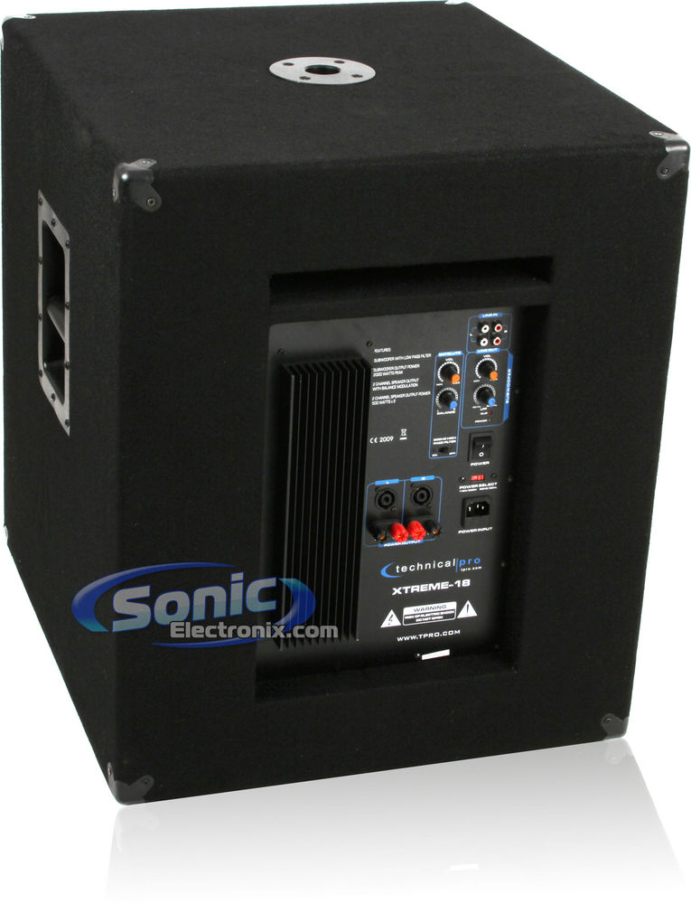 Technical Pro XTREME-1801 Open Box (Complete) Image 10