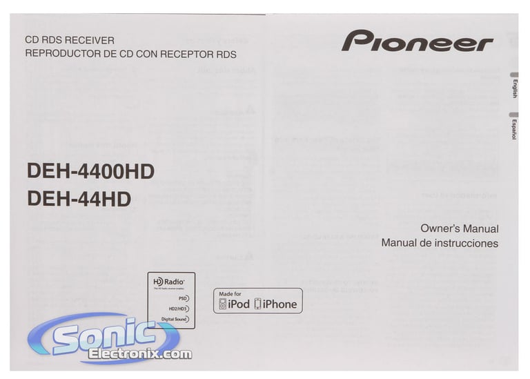 Pioneer DEH-4400HD Image 7