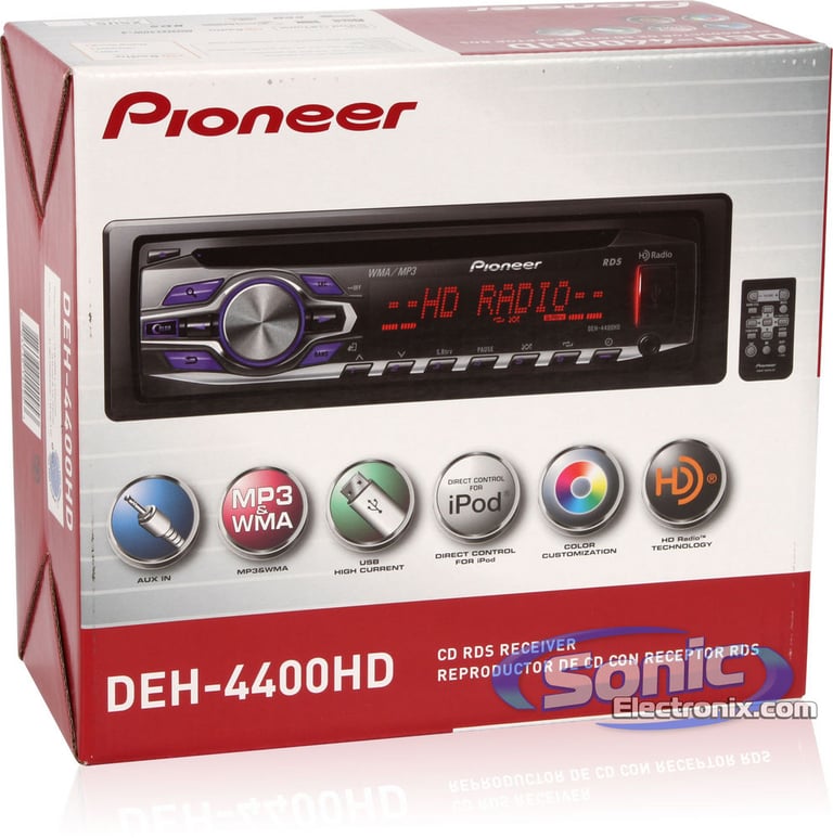 Pioneer DEH-4400HD Image 8