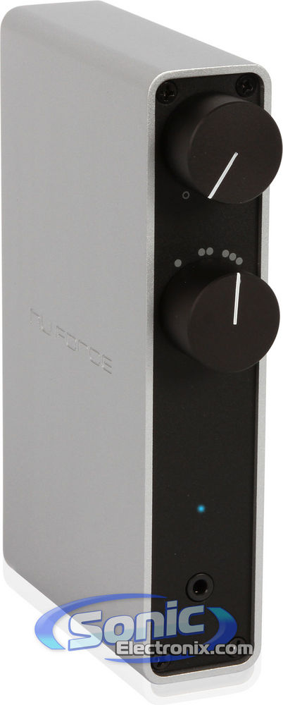 NuForce Silver Icon-2 (ICON2-SILVER) Headphone Amplifier and DAC Image 1