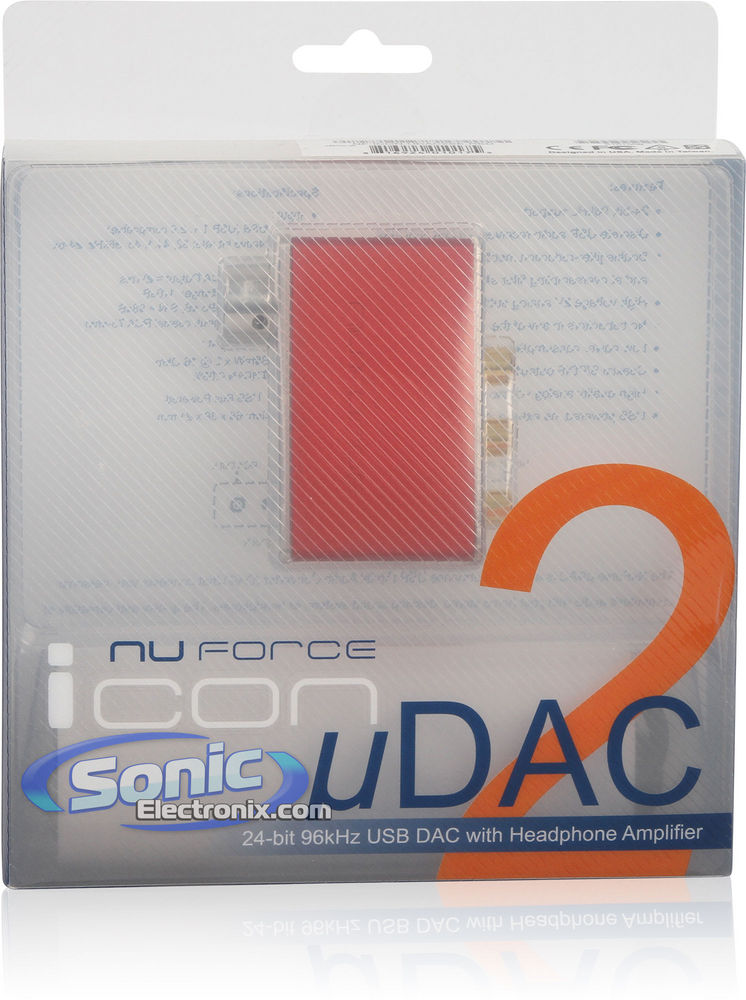NuForce Icon uDAC-2 Special Edition Red Image 4
