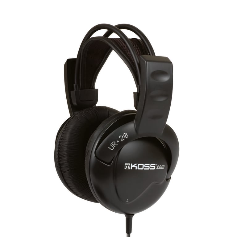 Koss UR20 (UR-20) Full-Size Over-Ear Headphones Open Box Image 1