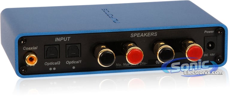 NuForce DIA Blue Desktop Headphone Amplifier and DAC Image 3