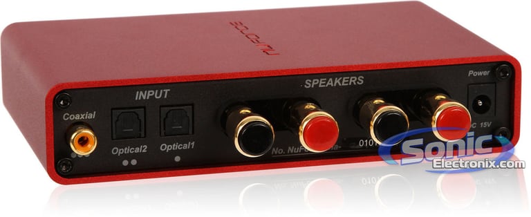 NuForce Dia Red (DIA-RED) Desktop Headphone Amplifier and DAC Image 3