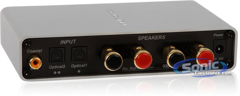 NuForce DIA Silver Desktop Headphone Amplifier and DAC Image 2