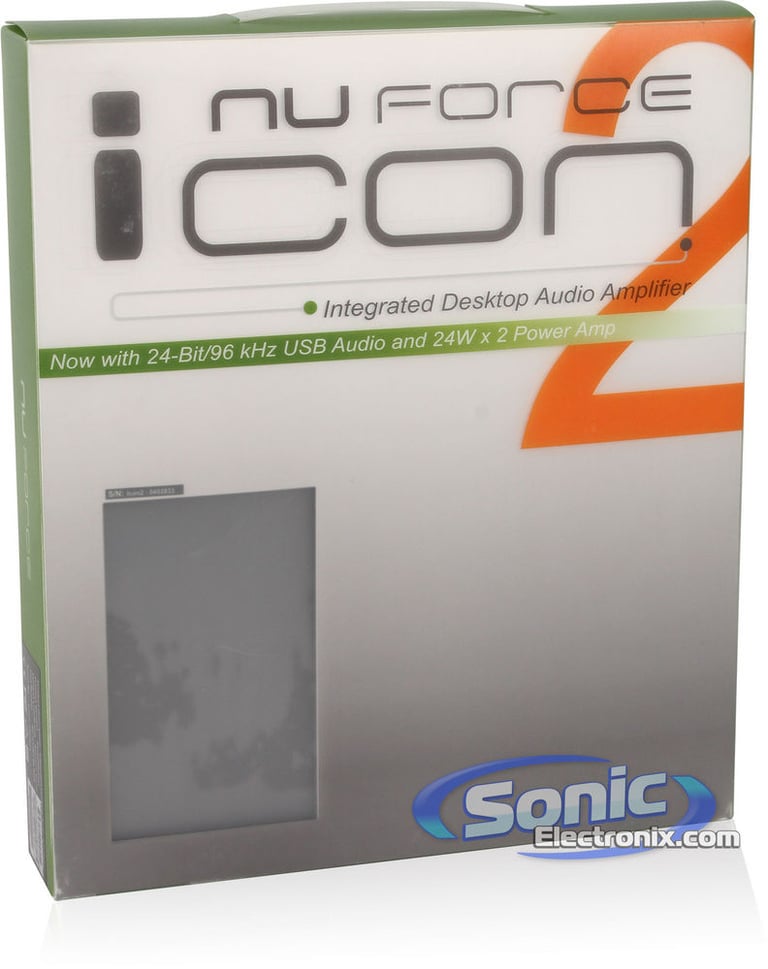 NuForce Icon-2 Black (ICON2-BLACK) Desktop Headphone Amplifier and DAC Image 8