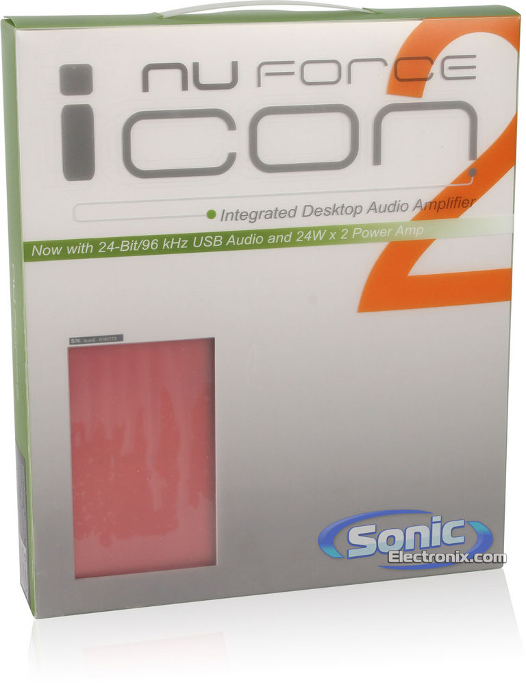 NuForce Icon-2 Red (ICON2-RED) Integrated Desktop Headphone Amplifier and DAC Image 8
