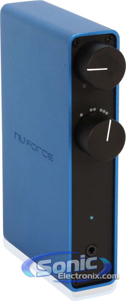 NuForce Icon-2 Blue (ICON2-BLUE) Desktop Headphone Amplifier and DAC Image 1